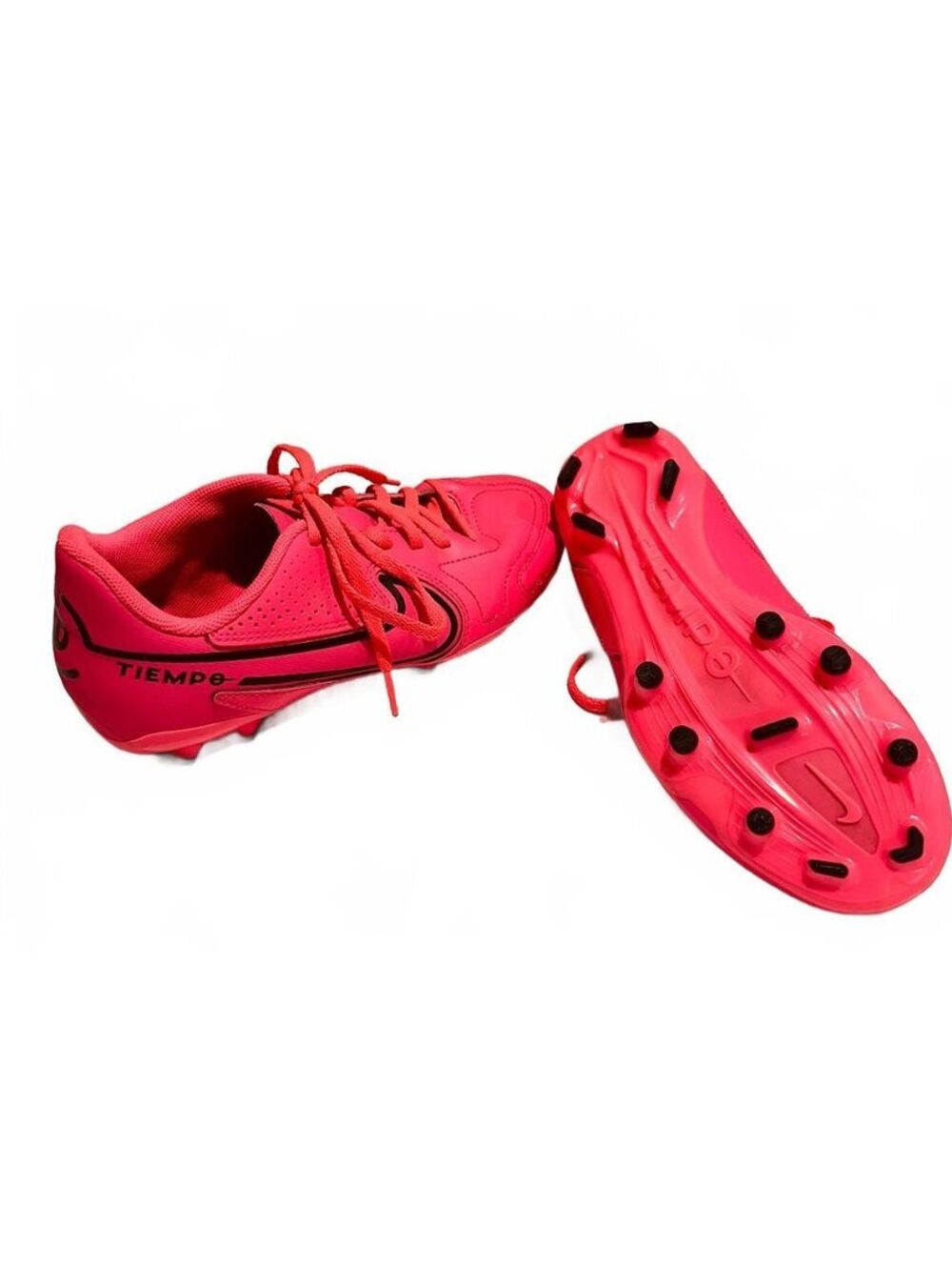 Nike Tiempo Legend 9 Soccer Cleats Bright Pink Size Youth 5.5/Woman's 7